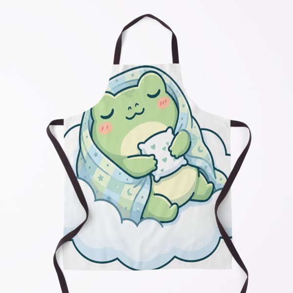 Item preview, ? Cozy Sleepy Frog on Cloud Sticker designed and sold by AdityaShop18.