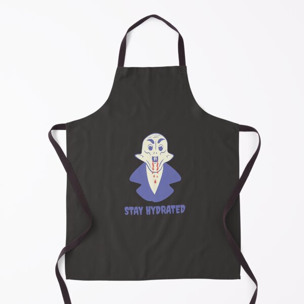 Item preview, Funny Nosferatu Stay Hydrated Gothic Illustration Purple Edition designed and sold by beboplab.