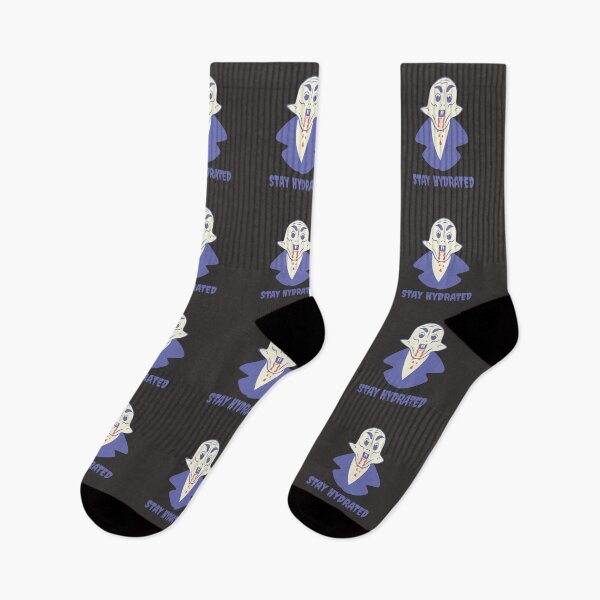 Item preview, Funny Nosferatu Stay Hydrated Gothic Illustration Purple Edition designed and sold by beboplab.