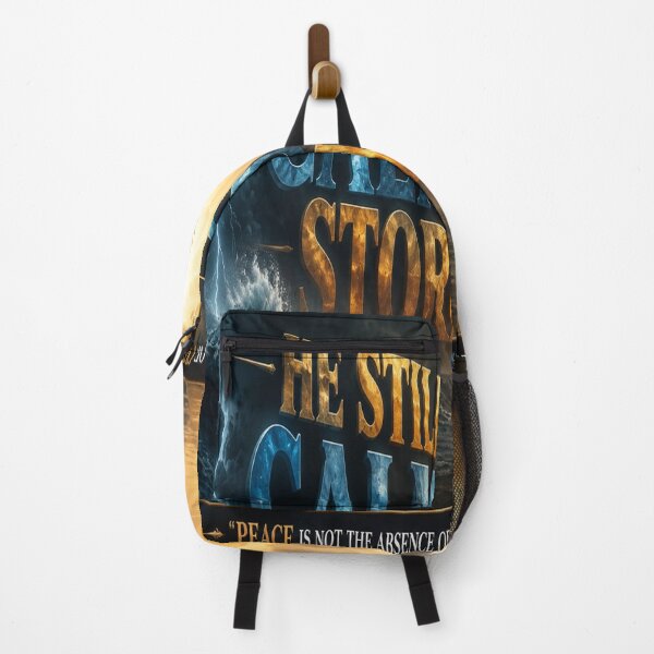 Item preview, He Still Calms Storms | Christian Ocean Faith Artwork designed and sold by Faith & Grace design .