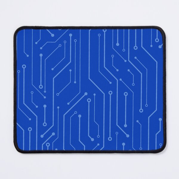 Item preview, Blue Circuit Board Pattern | Seamless Tech PCB Background | Modern Electronics Design designed and sold by Purple Moon .