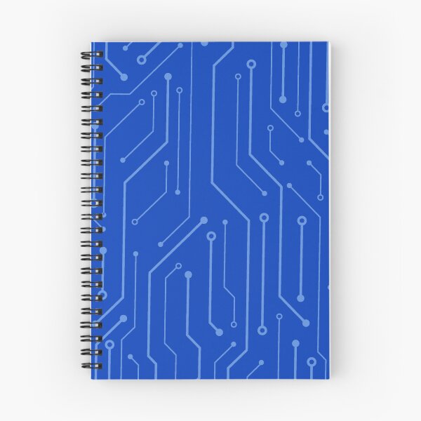 Item preview, Blue Circuit Board Pattern | Seamless Tech PCB Background | Modern Electronics Design designed and sold by Purple Moon .