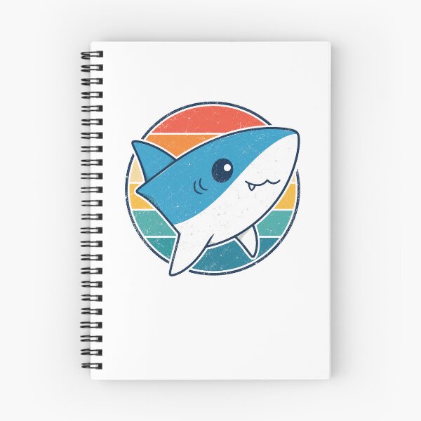 Item preview, Cute Retro Baby Shark Cartoon Vintage Ocean Lover designed and sold by Moizento.