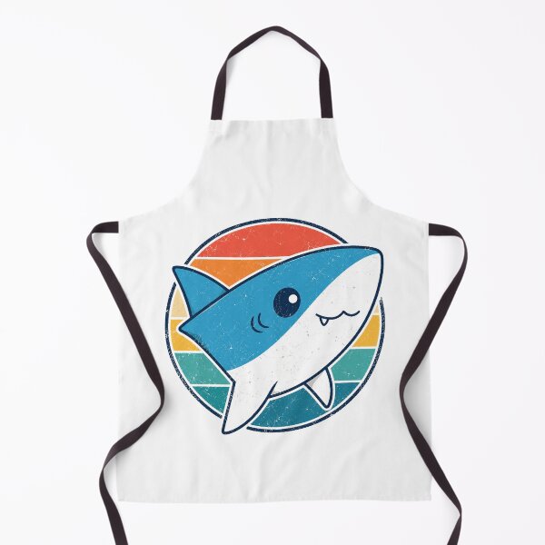 Item preview, Cute Retro Baby Shark Cartoon Vintage Ocean Lover designed and sold by Moizento.
