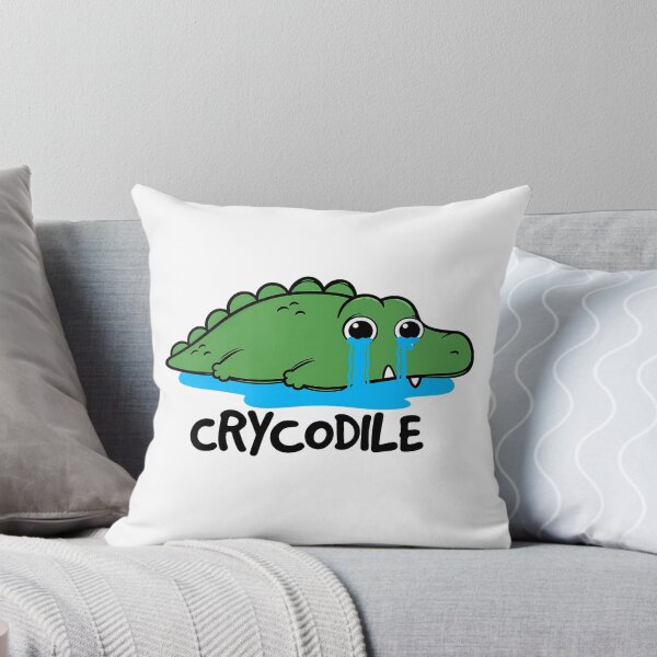Item preview, Crocodile – Funny crying crocodile meme designed and sold by Mavriboy.