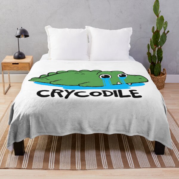 Item preview, Crocodile – Funny crying crocodile meme designed and sold by Mavriboy.