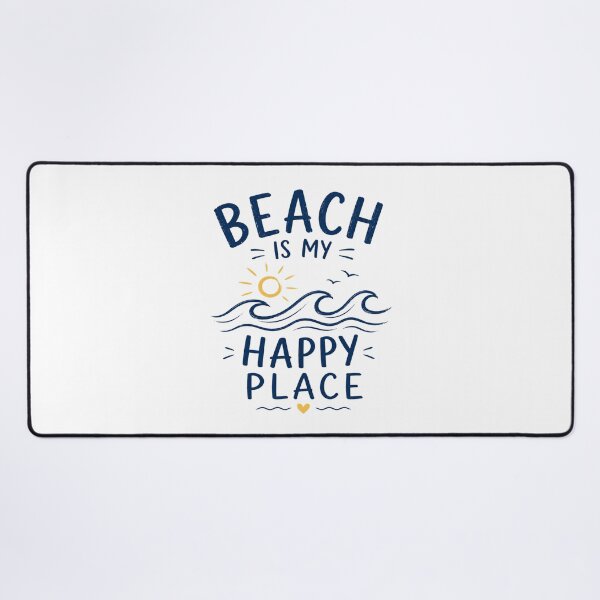 Item preview, Beach Is My Happy Place Retro Summer Beach Design designed and sold by AMICO77.