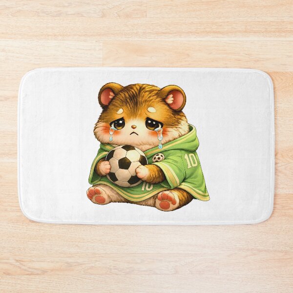 Item preview, Sad Lost Match Hamster – Funny Kawaii Football Meme designed and sold by Pick'n Quick.