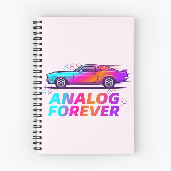 Item preview, Analog Forever Retro Car Design designed and sold by Retro Arabica.