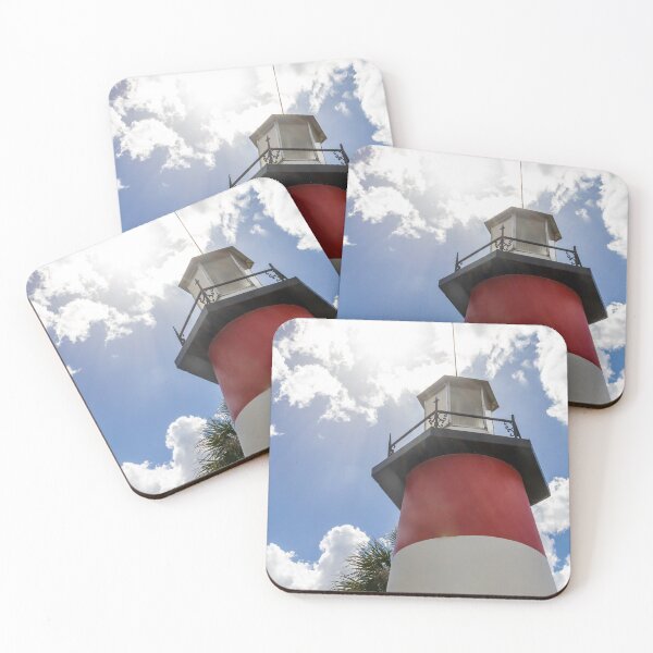 Item preview, Lighthouse Against a Bright Sky in Gilbert Park, Mount Dora, FL designed and sold by jrtwynam.