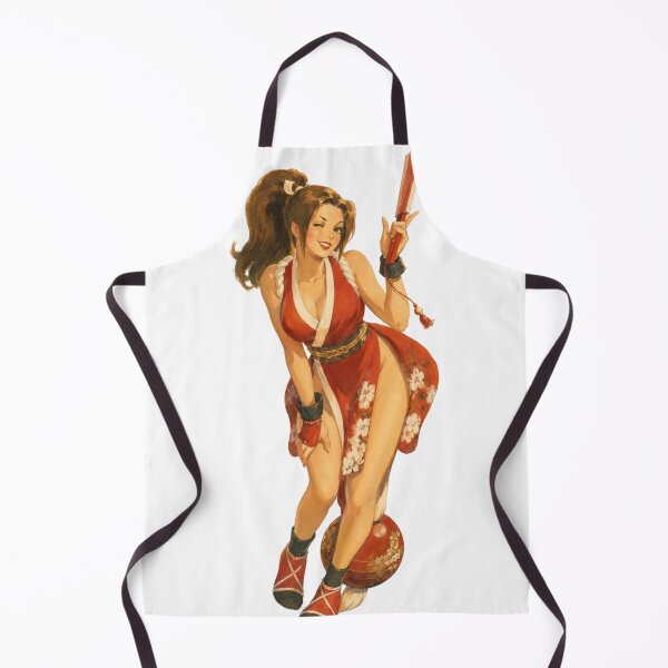 Item preview, Mai Shiranui Vintage Pin-Up | Classic Fighting Game Cosplay Illustration designed and sold by Cosplayvintage.