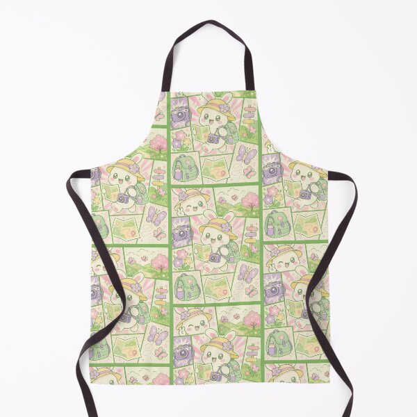 Item preview, Kawaii Spring Bunny Traveler Comic Panel designed and sold by Magmashup.