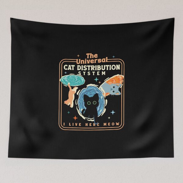 Item preview, The Universal Cat Distribution System designed and sold by SlayPOPShop.
