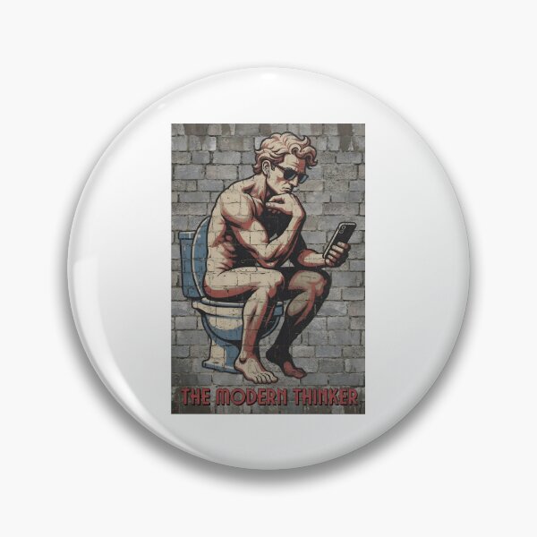 Item preview, The Modern Thinker on the Throne designed and sold by sleepycee.