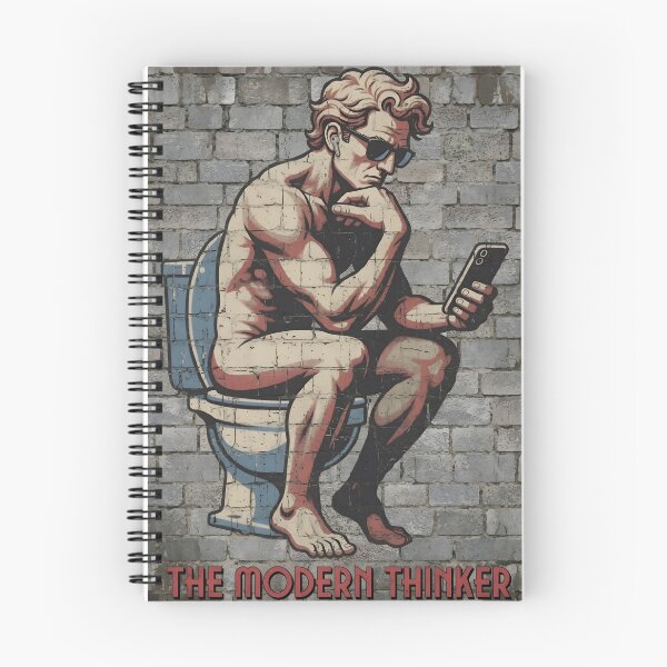 Item preview, The Modern Thinker on the Throne designed and sold by sleepycee.