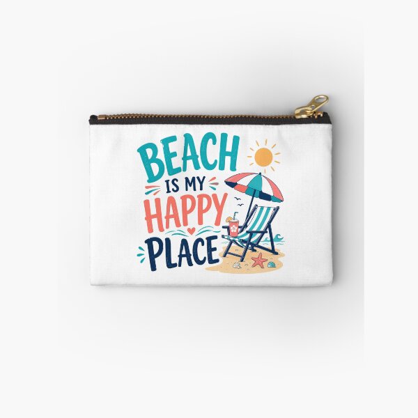 Item preview, Beach Is My Happy Place Retro Summer Beach Design designed and sold by AMICO77.