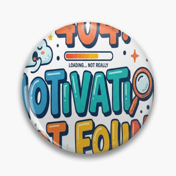 Item preview, 404 Motivation Not Found Funny Sticker | Lazy Humor Meme | Cute Productivity Error Vinyl Decal designed and sold by AdityaShop18.
