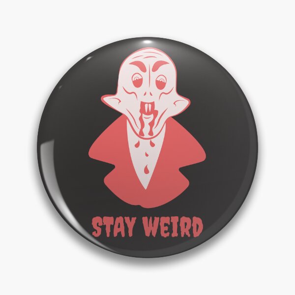 Item preview, Nosferatu Stay Weird Gothic Illustration designed and sold by beboplab.