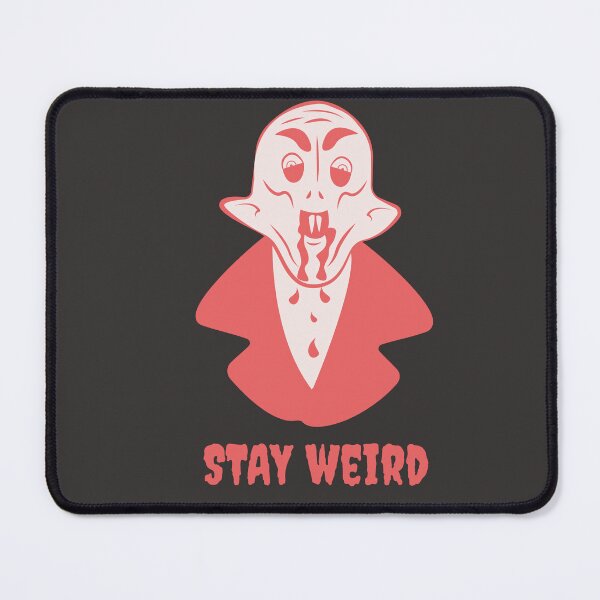 Item preview, Nosferatu Stay Weird Gothic Illustration designed and sold by beboplab.