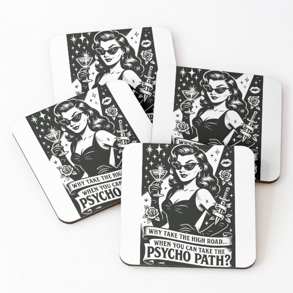 Aperçu de l'œuvre Conception de cartes de tarot psychopathes créée et vendue par TimesTwoAngela.
