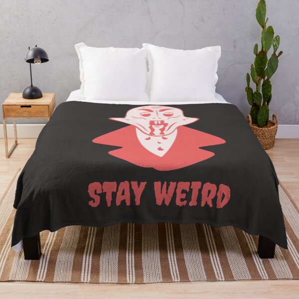 Item preview, Nosferatu Stay Weird Gothic Illustration designed and sold by beboplab.
