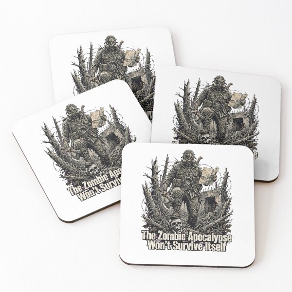 Item preview, The Zombie Apocalypse Won't Survive Itself - Tactical Survivor Art Bushcraft preppers designed and sold by Neurospicy Trolls.