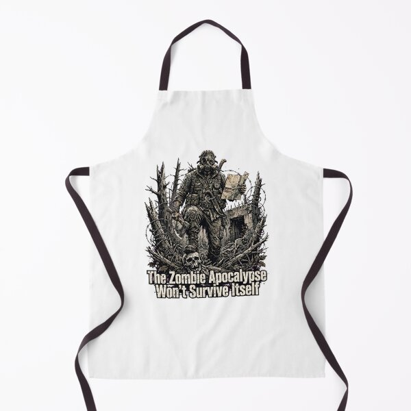 Item preview, The Zombie Apocalypse Won't Survive Itself - Tactical Survivor Art Bushcraft preppers designed and sold by Neurospicy Trolls.