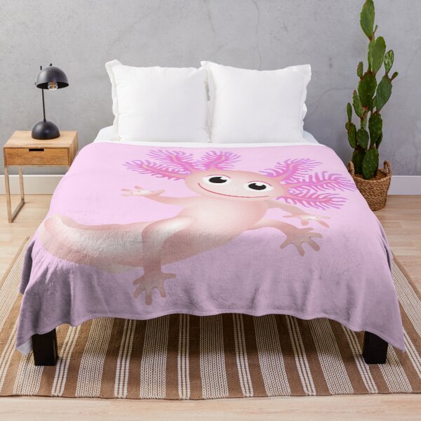 Item preview, Pink Baby Axolotl With Pink Background designed and sold by Adamo-illustration.