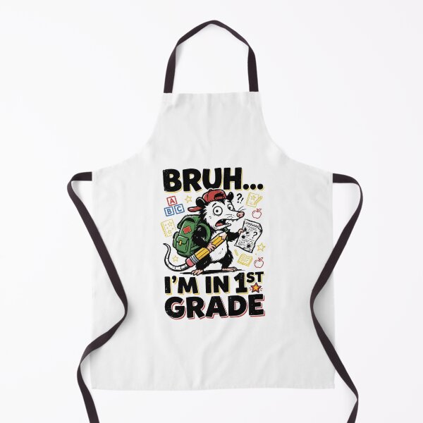 Item preview, Bruh I'm In 1st Grade Funny Retro Back To School First Grader designed and sold by get55shirt.