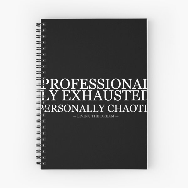 Item preview, Professionally Exhausted Personally Chaotic designed and sold by LowKesDesigns.