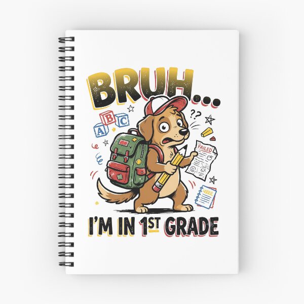 Item preview, Bruh I'm In 1st Grade Cool Kids First Day Of School and dogs lover Design  designed and sold by get55shirt.