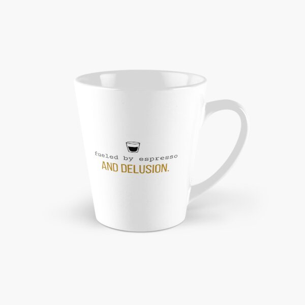 Item preview, Fueled by Espresso and Delusion. | Sarcastic Coffee Lover designed and sold by 963shop.