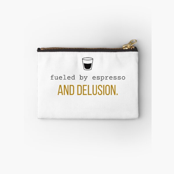 Item preview, Fueled by Espresso and Delusion. | Sarcastic Coffee Lover designed and sold by 963shop.