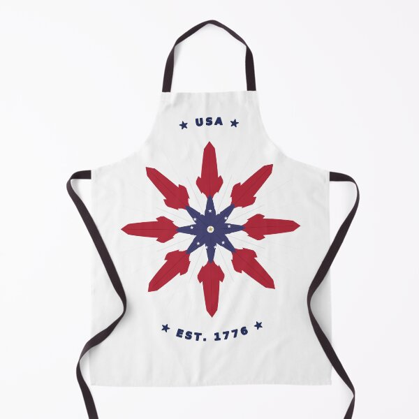 Item preview, USA Flower Star Burst Patriotic Paper Cut Art designed and sold by Igrowlab254.
