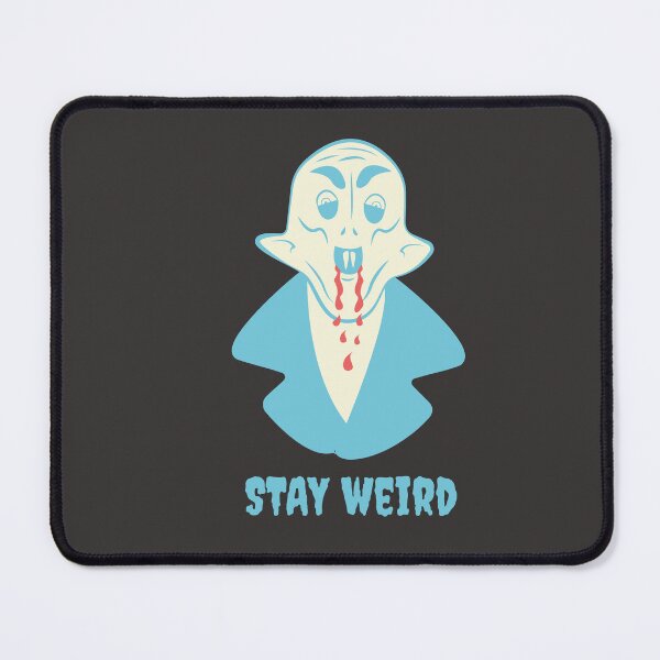 Item preview, Nosferatu Stay Weird Gothic Illustration Blue Edition designed and sold by beboplab.