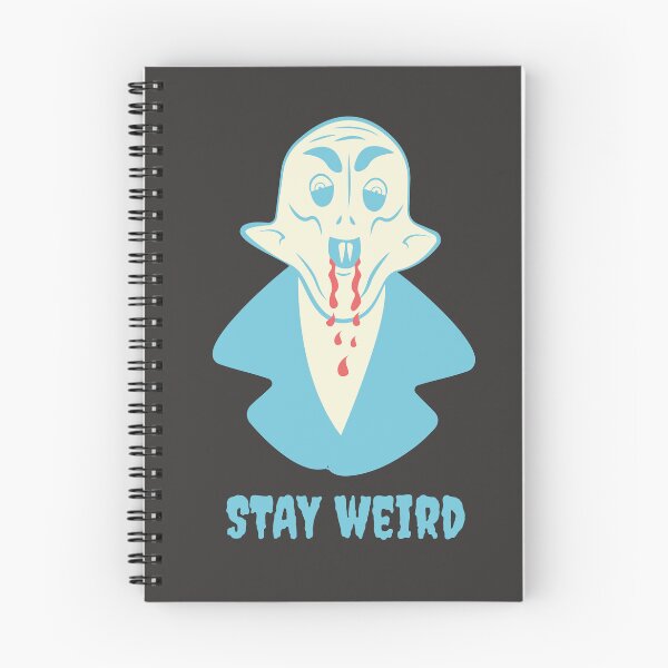 Item preview, Nosferatu Stay Weird Gothic Illustration Blue Edition designed and sold by beboplab.