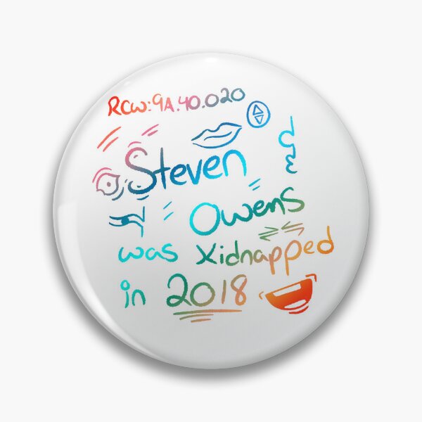 Aperçu de l'œuvre soutenir Steven créée et vendue par Squarebubbles.