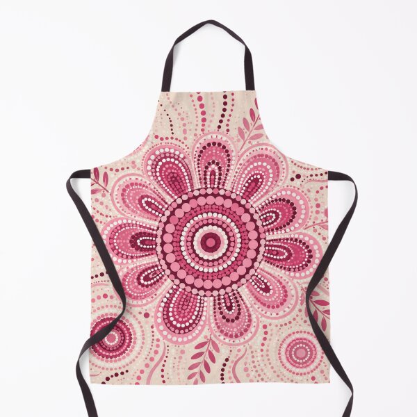 Item preview, Pink Aboriginal Art Colorful Dot Painting Abstract Pattern designed and sold by AMICO77.