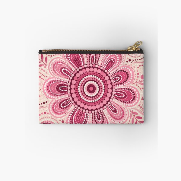 Item preview, Pink Aboriginal Art Colorful Dot Painting Abstract Pattern designed and sold by AMICO77.
