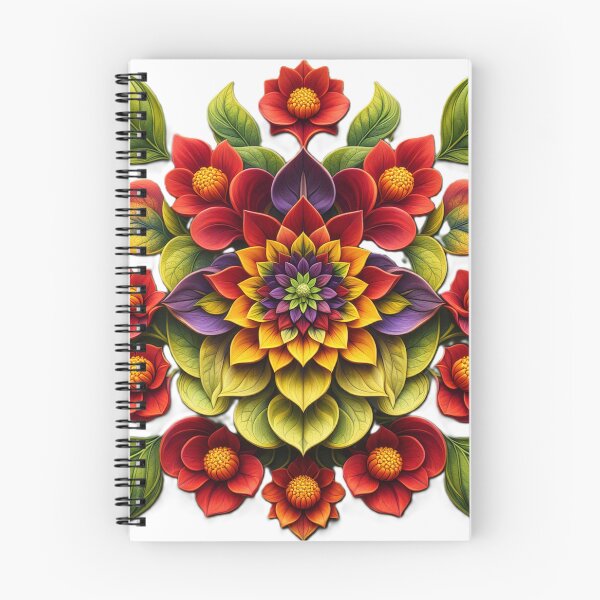 Item preview, Crimson Bloom Mandala designed and sold by samuel2025.