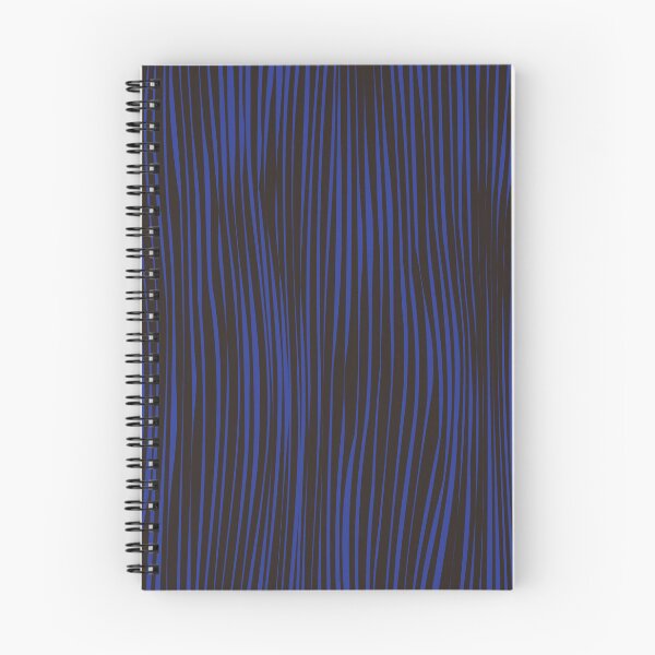Item preview, Midnight Fiber – Indigo Abstract Line Pattern. designed and sold by Helmina Groper.