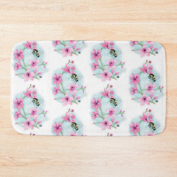 Item preview, BEE WITH CHERRY BLOSSOMS designed and sold by Jesus Vichareli.