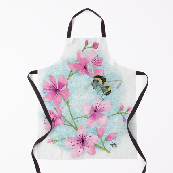Item preview, BEE WITH CHERRY BLOSSOMS designed and sold by Jesus Vichareli.
