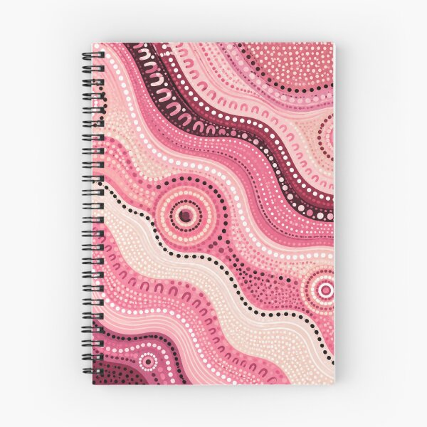 Item preview, Pink Aboriginal Art Colorful Dot Painting Abstract Pattern designed and sold by AMICO77.