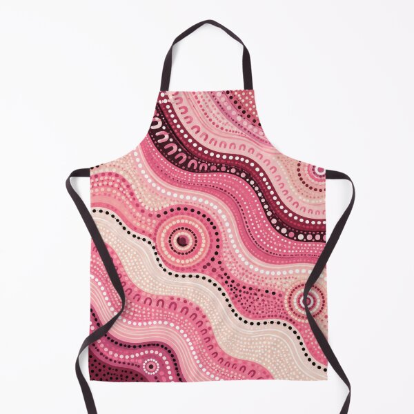 Item preview, Pink Aboriginal Art Colorful Dot Painting Abstract Pattern designed and sold by AMICO77.