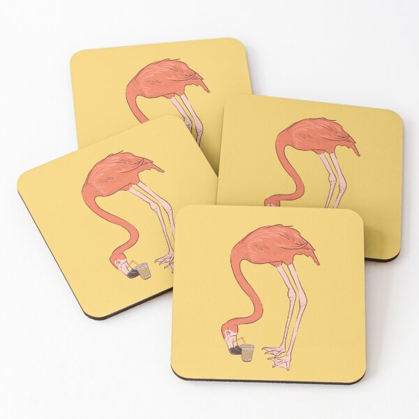 Item preview, Thirsty Flamingo designed and sold by Laura Hekhuis.