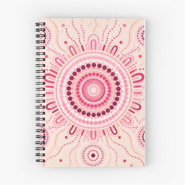 Item preview, Pink Aboriginal Art Colorful Dot Painting Abstract Pattern designed and sold by AMICO77.