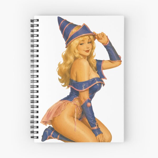 Item preview, Dark Magician Girl Pin-Up | Vintage Anime Inspired Fantasy Cosplay designed and sold by Cosplayvintage.