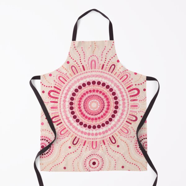 Item preview, Pink Aboriginal Art Colorful Dot Painting Abstract Pattern designed and sold by AMICO77.