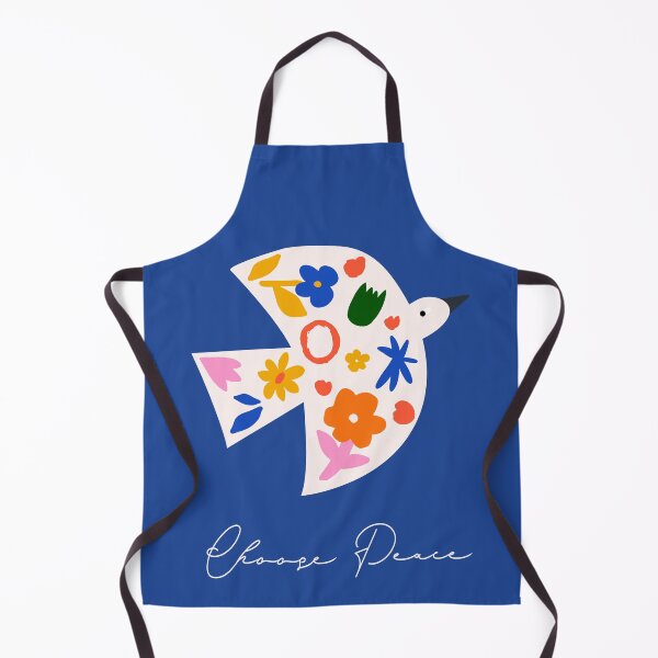 Item preview, Abstract Floral Dove Choose Peace Boho Art designed and sold by FaizArtShop.